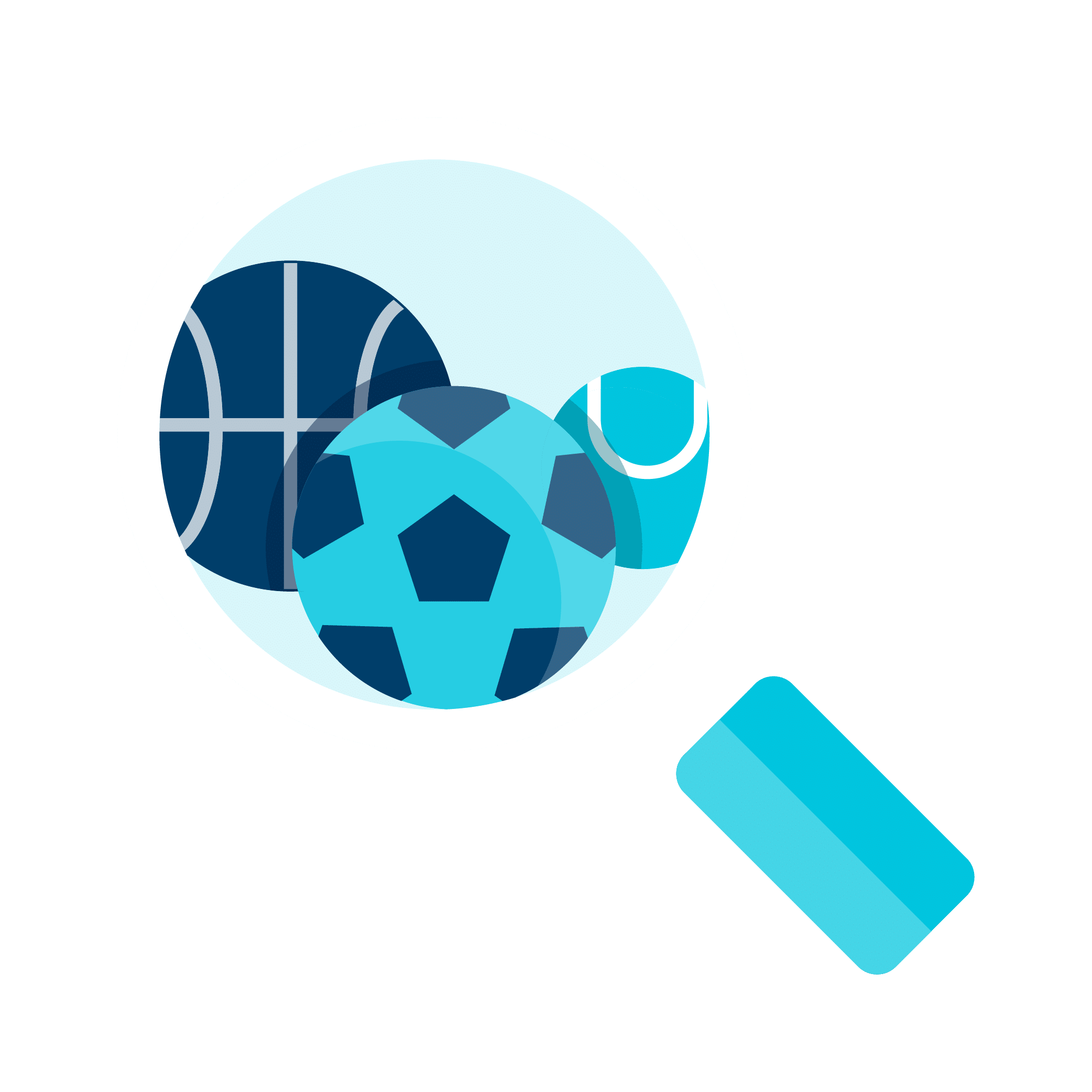 Kambi Icons Dark Blue Background Technical Sports Analysis